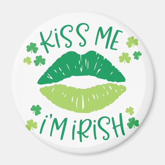 IMÁN BESE, SOY IRISH MAGNET (Frente)