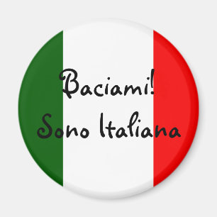 Imán ¡Béseme! Soy italiano
