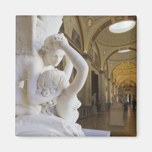 Imán Beso de Cupido y Psique, de Antonio Canova (Frente)