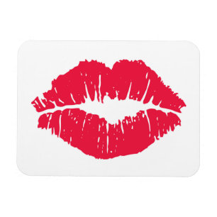 Imán Beso del lápiz labial