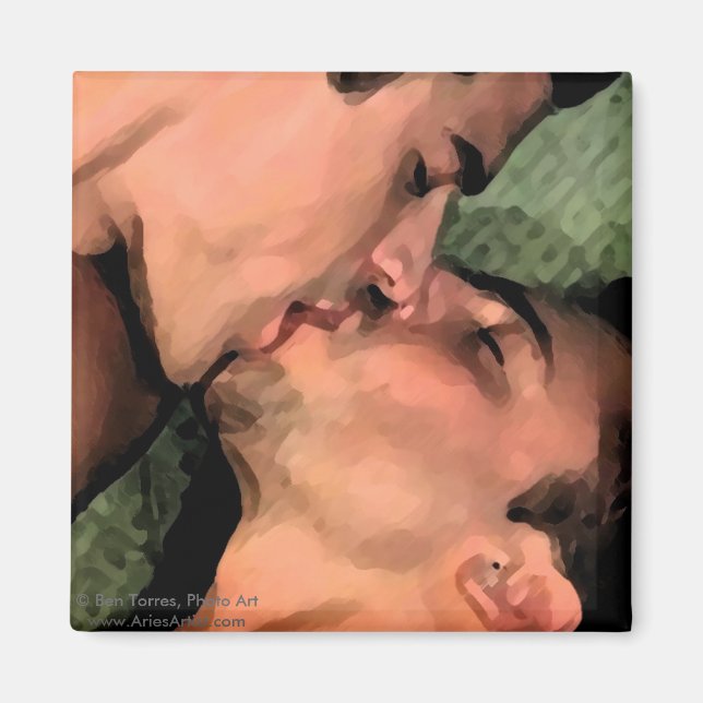 Imán Beso latino (Frente)