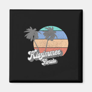 Imán Beso Retro Kissimmee Florida Fl Vintage Playa Surf