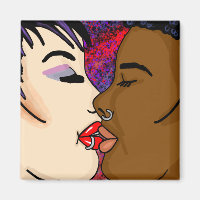 Beso romántico | Romance interracial