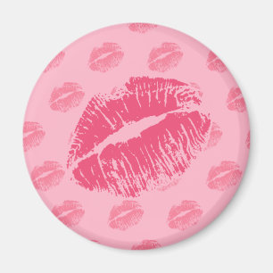 Imán Beso rosa