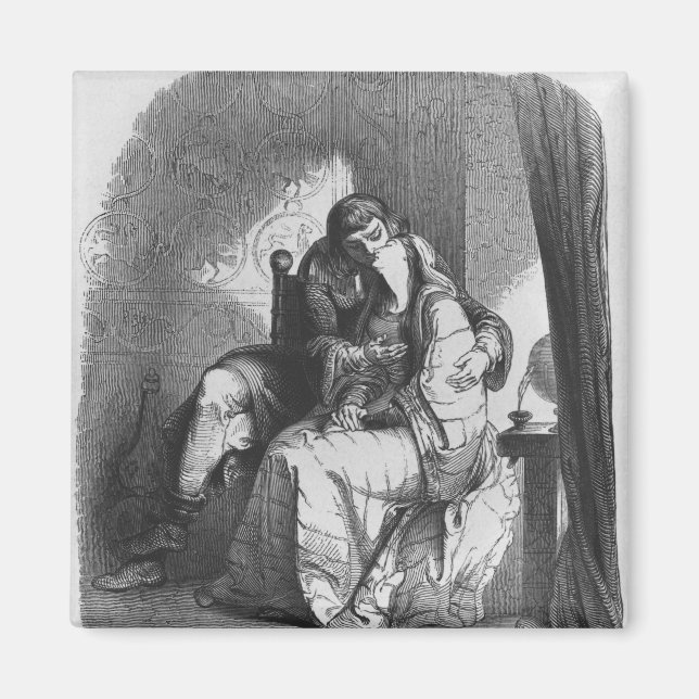 Imán Besos de Heloise y Abelard (Frente)