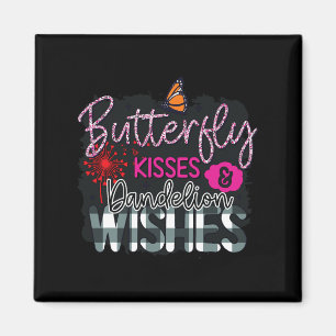 Imán Besos De Mariposa Y Dandelion Desean La Garda De P