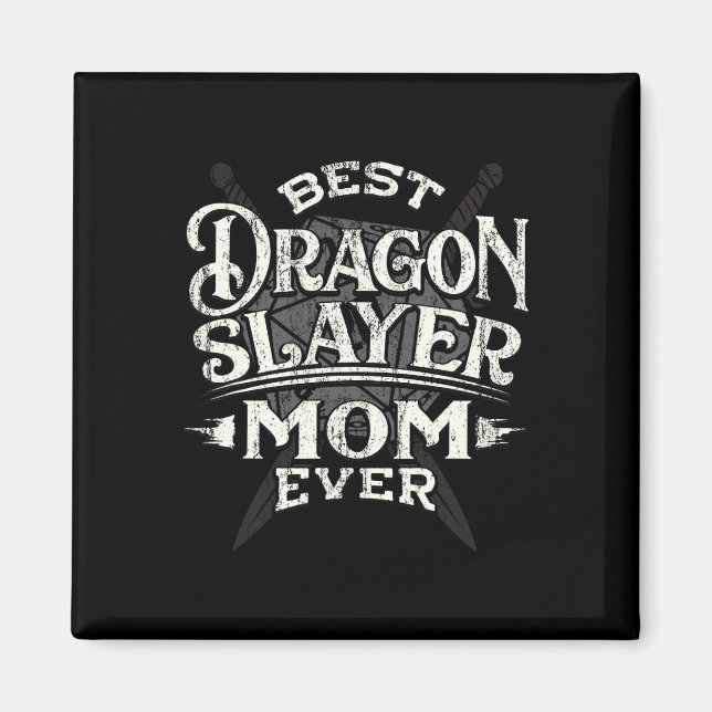 Imán Best Mom Ever Funny Mother's Day Rpg Gamer Women  (Frente)