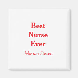 Imán Best nurse ever medical professional paramedical d