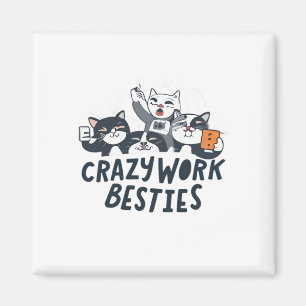 Imán Bestias De Trabajo Locas Tomando Selfies Obsequio