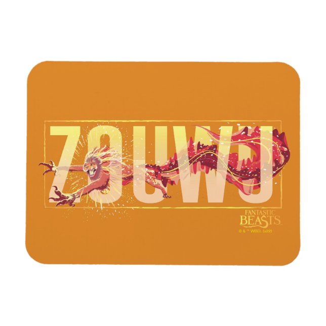 Imán Bestias fantásticas Zouwu (Horizontal)