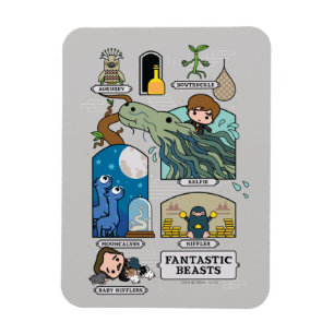 Imán Bestias personalizados En Hábitats