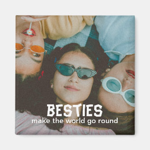 Imán Besties Best Friends Photo Magnet