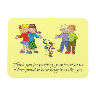 Imán Besties in the Neighborhood -