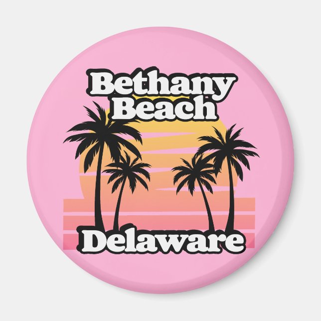 Imán Bethany Beach Delaware (Frente)