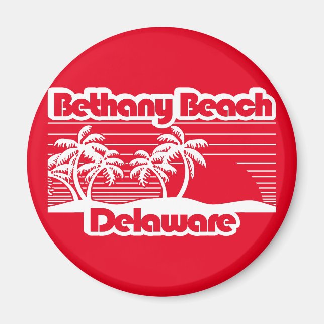 Imán Bethany Beach Delaware (Frente)