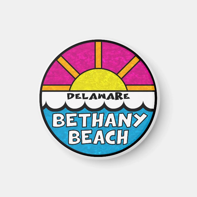 Imán Bethany Beach Delaware (Frente)