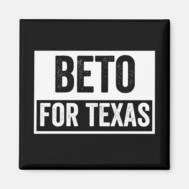Imán beto para TEXAS (Frente)
