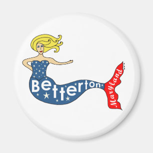 Imán Betterton, sirena de Maryland redonda