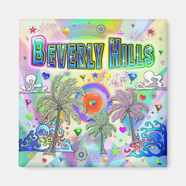 Imán Beverly Hills Deep Dream Magnet (Frente)