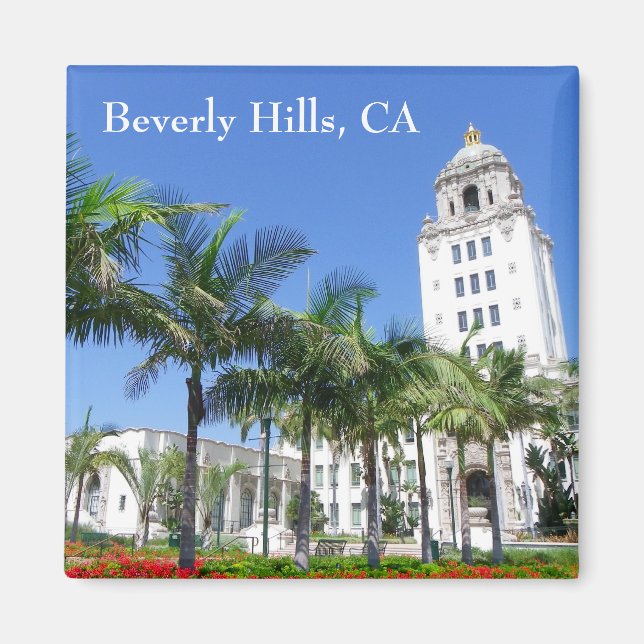 Imán ¡Beverly Hills Magnet! (Frente)