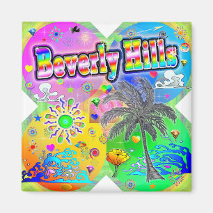 Imán Beverly Hills Quadro Seasons Magnet