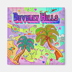 Imán Beverly Hills Vacation Target Magnet