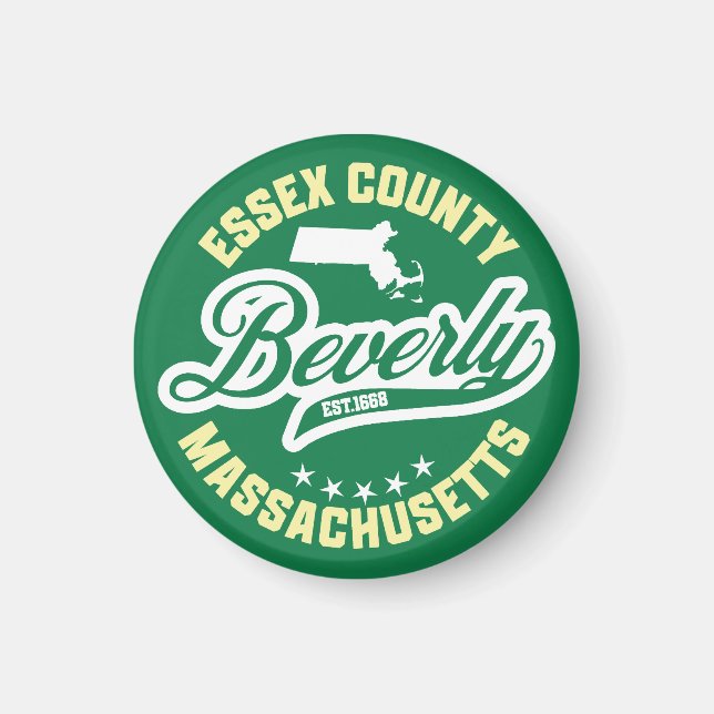 Imán Beverly, Massachusetts (Frente)
