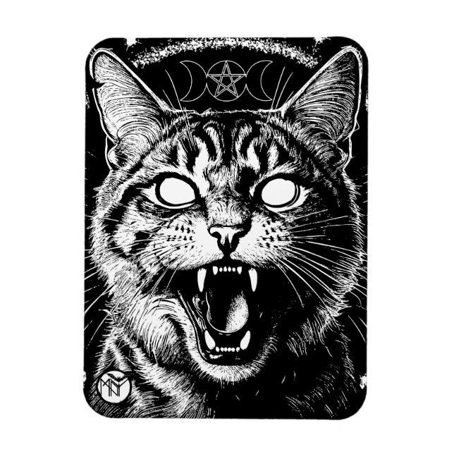 Imán Bewitched Tabby (Vertical)