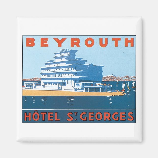 Imán Beyrouth, Hotel St Georges (Frente)
