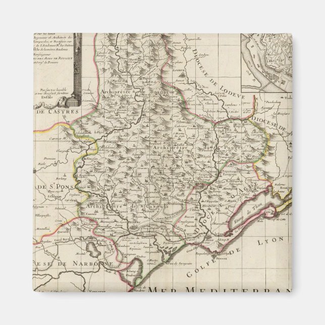 Imán Béziers Francia (Frente)