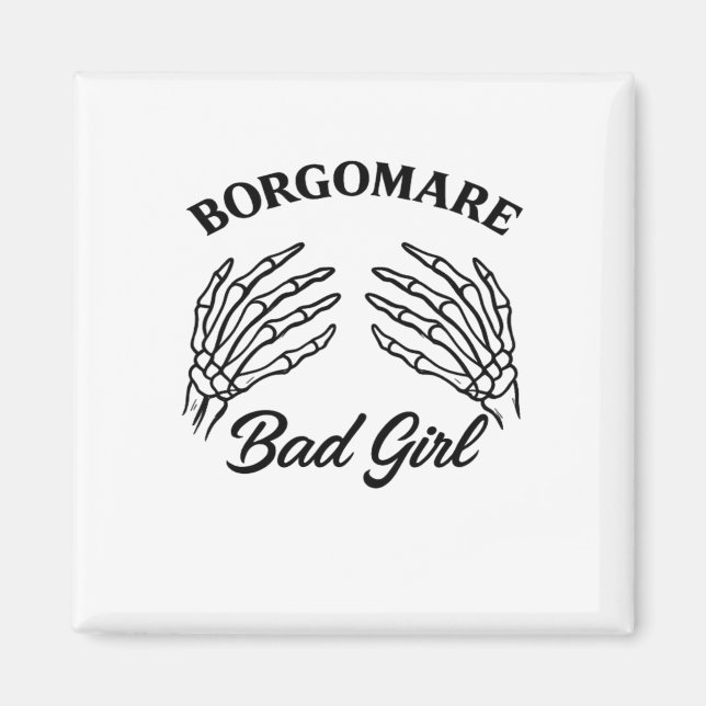 Imán Bgm Mala Chica - Manos del corazón esqueleto (Frente)