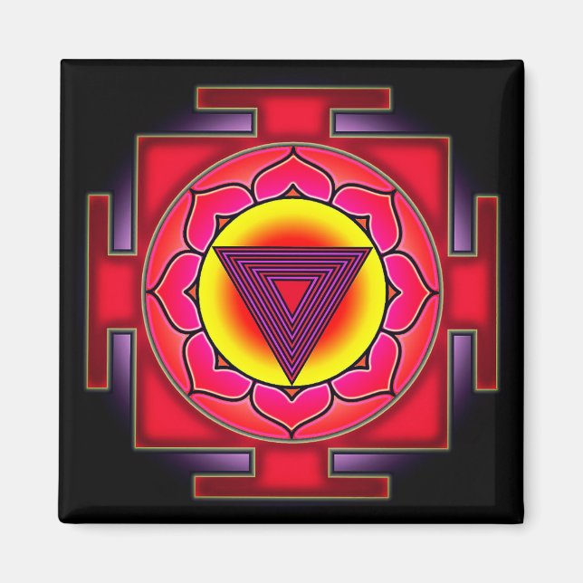 Imán Bhairavi Yantra (Frente)