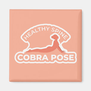 Imán Bhujangasana Postura de Cobra • Yoga de Columna Ve