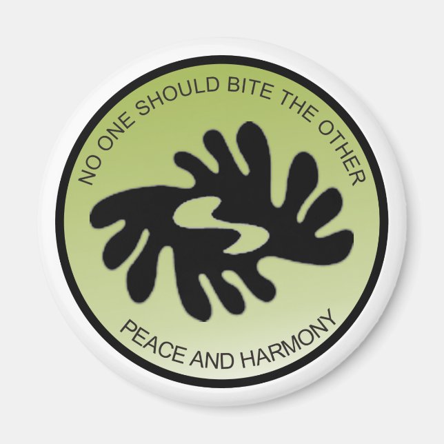 Imán BI NKA BI PEACE AND HARMONY Magnet (Frente)