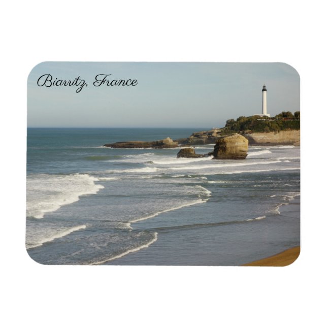 Imán Biarritz France Magnet (Horizontal)
