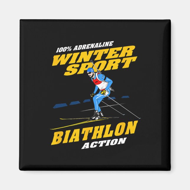 Imán Biatlón 5 (Frente)