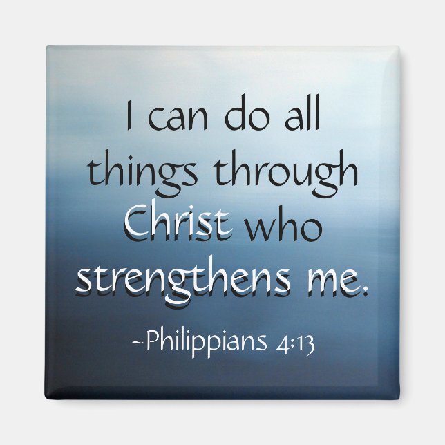 Imán Biblia Verse Ocean Air Magnet (Frente)