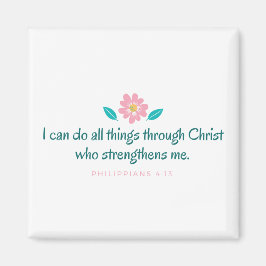Imán Biblia Verse Scripture Filipinas 4:13