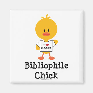 Imán Bibliófilo Chick Magnet