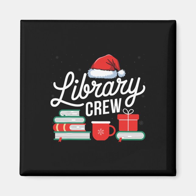 Imán Biblioteca: Amantes de libros bibliotecarios de Na (Frente)