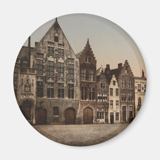 Imán Biblioteca, Brujas, Bélgica (Frente)