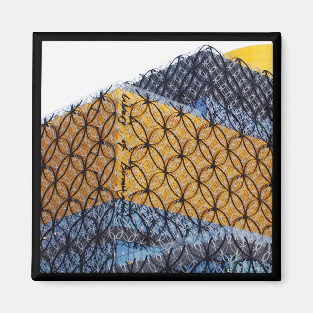 Imán Biblioteca de Birmingham Magnet (Frente)