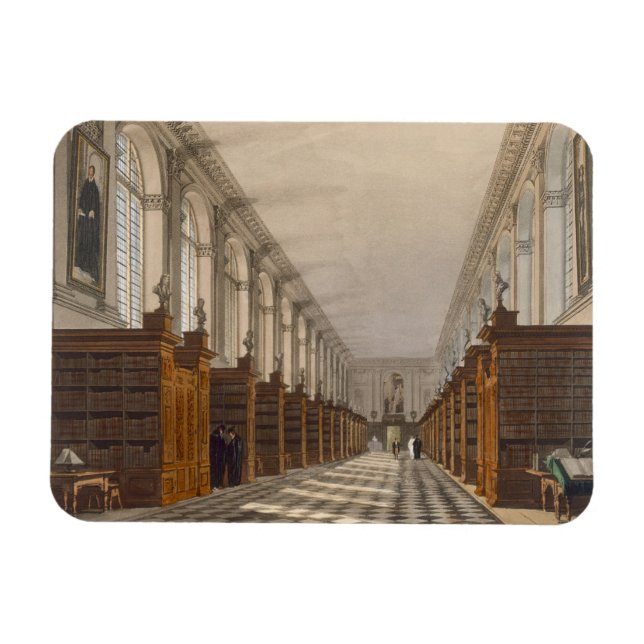 Imán Biblioteca del Colegio Interior de Trinity College (Horizontal)