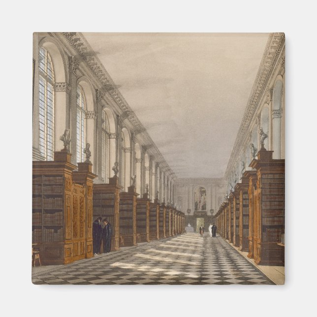 Imán Biblioteca del Colegio Interior de Trinity College (Frente)