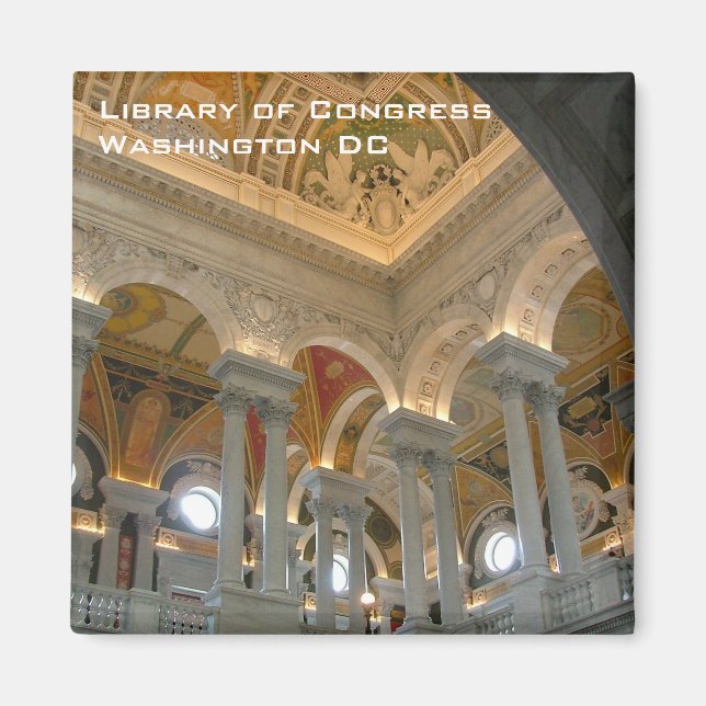Imán Biblioteca del Congreso (Frente)