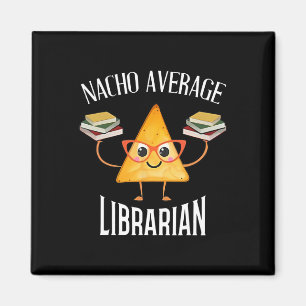 Imán Biblioteca Mexi del Bibliotecario Nacho Promedio d