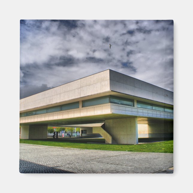 Imán Biblioteca Municipal de Viana do Castelo (Frente)