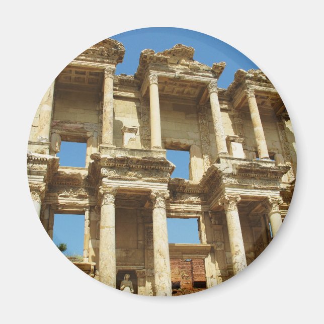 Imán Biblioteca Romana Celsus, Éfeso, Turquía (Frente)