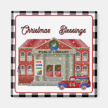 Biblioteca y pequeña biblioteca móvil de camiones 