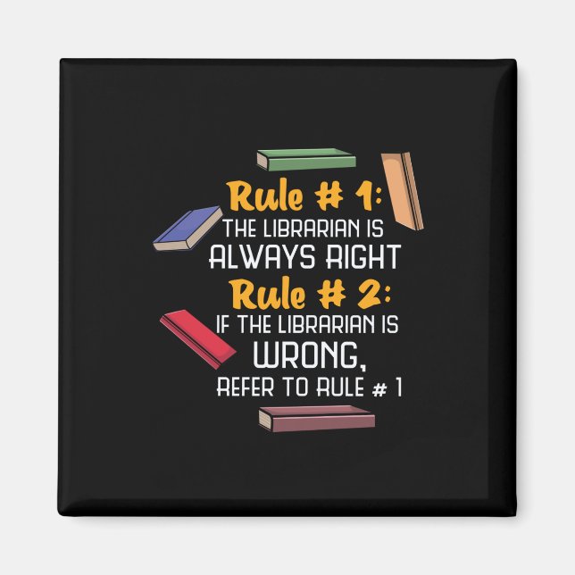 Imán Bibliotecario (Frente)